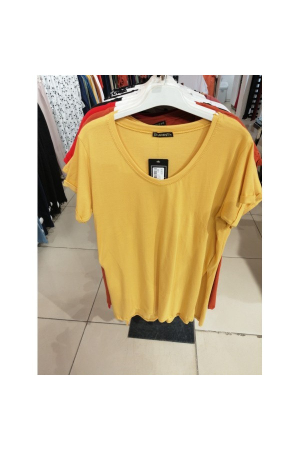 Nakışlı tunik  -Gül Kurusu